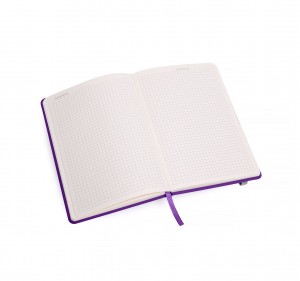 Блокнот Paperbook Soft А5, на гумці, в клітинку