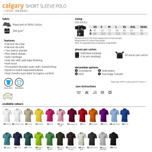 Тенниска-поло 'Calgary' S (Elevate)-380800