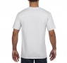 Футболка чоловіча Gildan Premium Cotton 185 г/м², білий