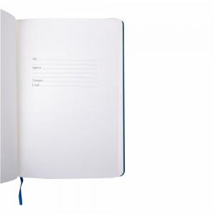 Блокнот Berganote Tessil А5, на гумці, в клітинку