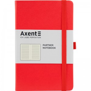 Блокнот Axent Partner А5, на резинке, в линию
