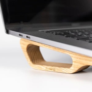 Підставка для ноутбука Flampic Laptop Stander, світлий горіх